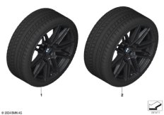 Колесо в сб.зим.M сдвоенн.сп. 951M - 20"