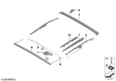 Детали люка с подъемно-сдвижной крышкой