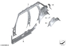 Боковой каркас Внутр