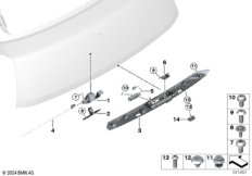 Система замков багажной двери
