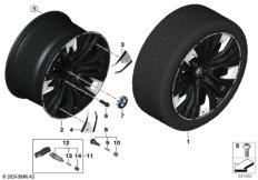 BMW л/с диск аэродинамический 906M - 20"