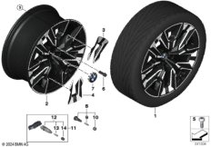 BMW л/с диск Aerodynamik 910I - 21"