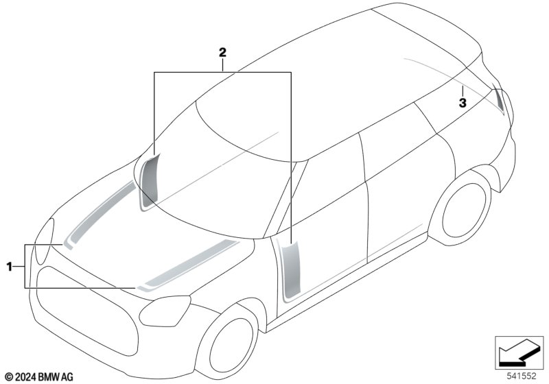 Пленочная наклейка Favoured