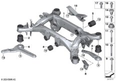 балка заднего моста
