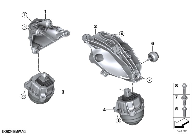 Подвеска двигателя