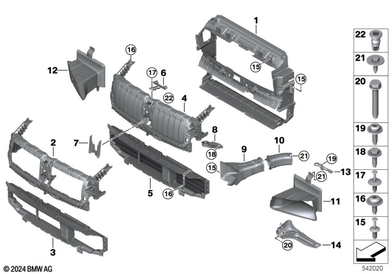 Воздуховод радиатора