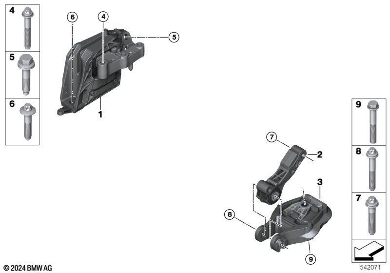 Подвеска двигателя