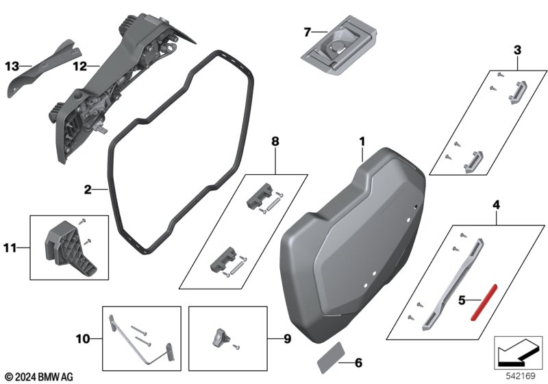 Запчасти для кофра
