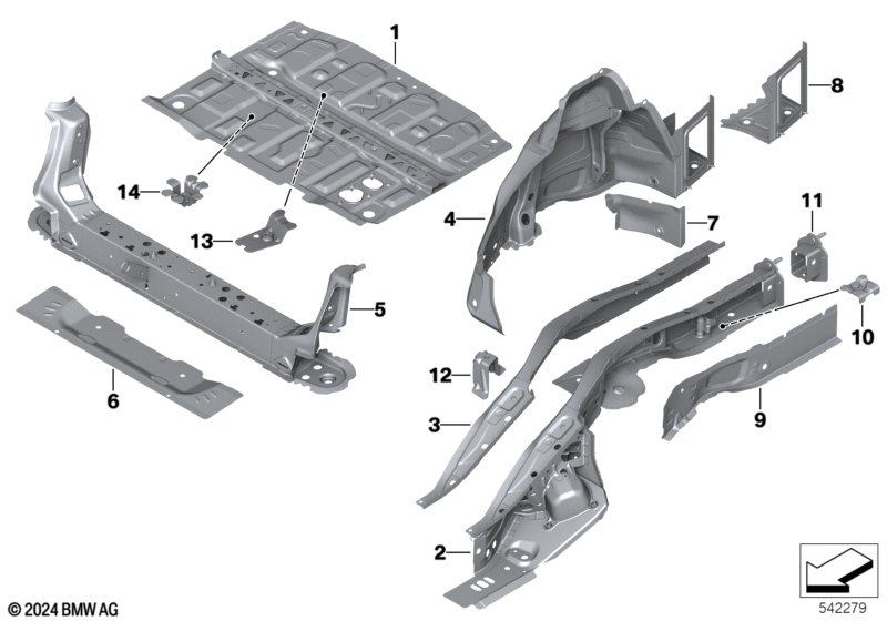 Брызговик Зд/детали днища