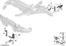 Датчик регулировки угла наклона фар