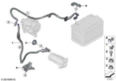 Провод стартер — генератор — АКБ