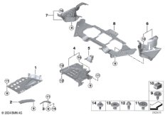 Облицовка днища кузова