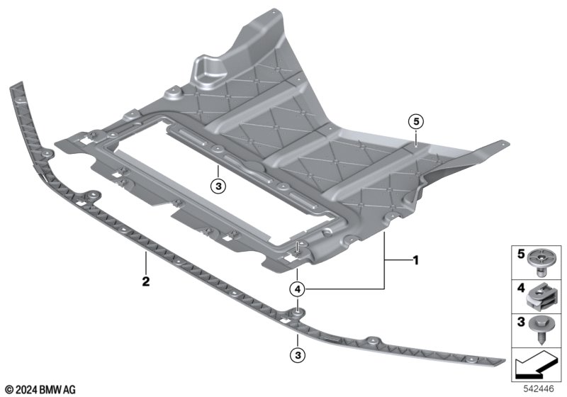 Экран моторного отсека