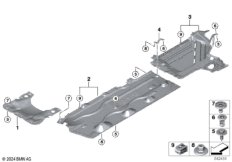 Облицовка днища кузова