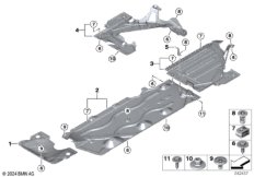 Облицовка днища кузова