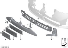 Облицовка M, декор.элементы Пд