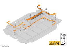 В/вольтная батарея BMU в/вольтное соед.