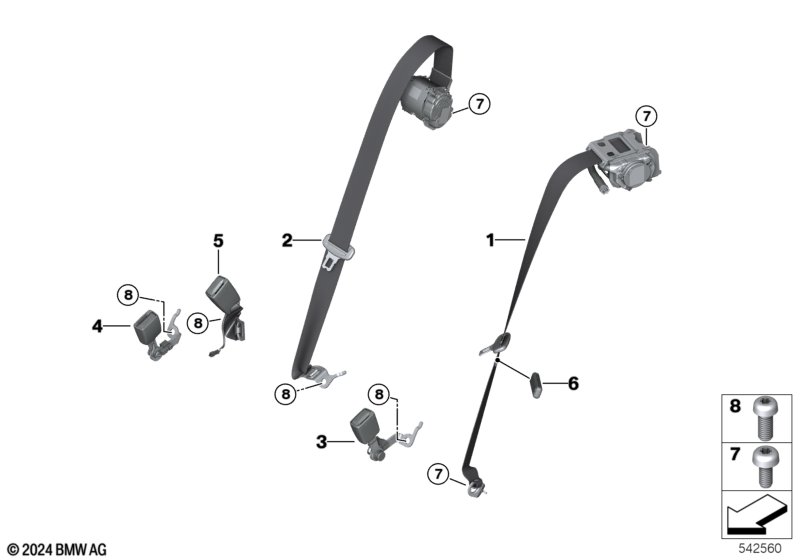 Ремень безопасности Зд