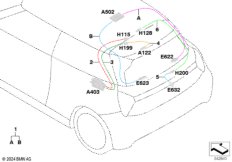 Рем.каб.осн.жгута проводов антенна/коакс