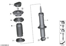 Амортизационная стойка Зд EDC