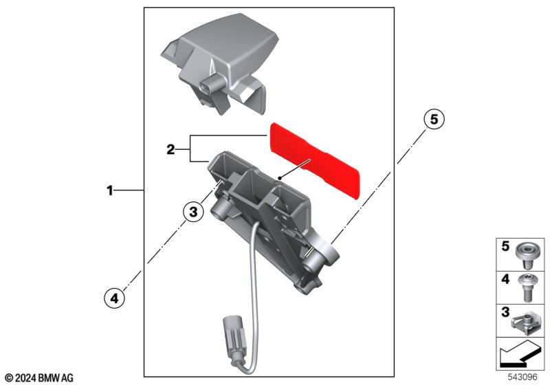 Светодиодн.фонарь подсветки номерн.знака