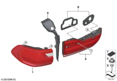 Блок задних фонарей