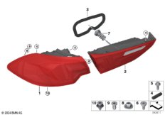 Блок задних фонарей