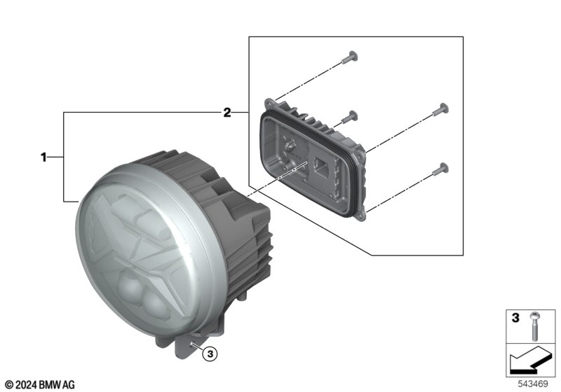 Светодиодная фара