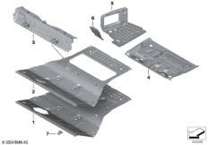 Дополнит.элементы пола багажника