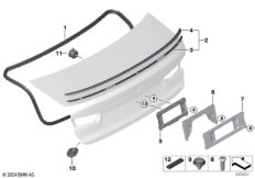 Багажная дверь, дополнительные элементы