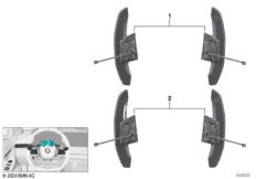 Переключатели рулевого колеса M
