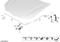 Система замков капота