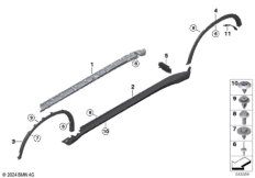 Накладка порог / арка колеса