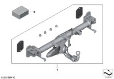 К-т доосн.тягово-сцеп.ус.откид.с э/прив
