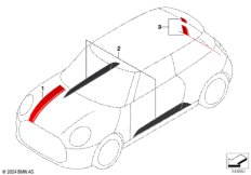 Пленочная наклейка JCW