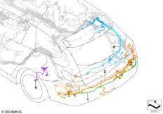Рем.кабель основн.жгут проводов - сзади