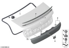 Багажная дверь, дополнительные элементы