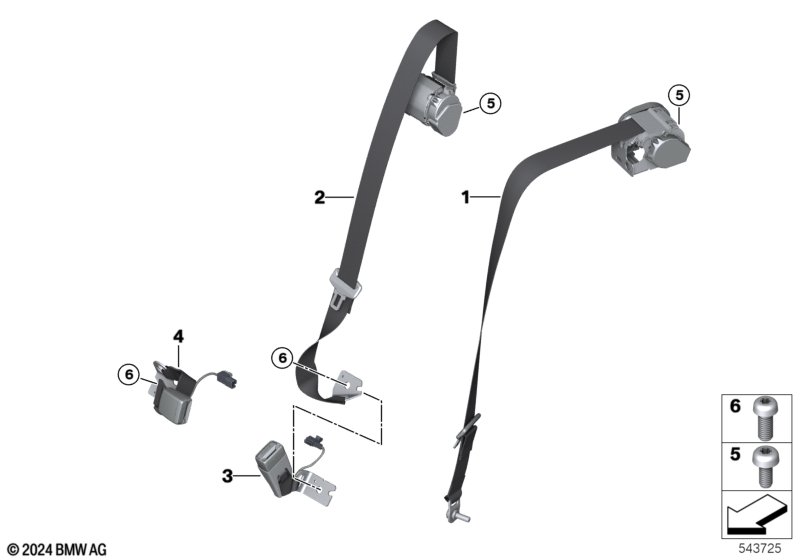 Ремень безопасности Зд
