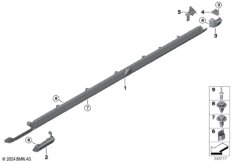 Накладка порог / арка колеса