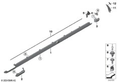 Накладка на боковой швеллер