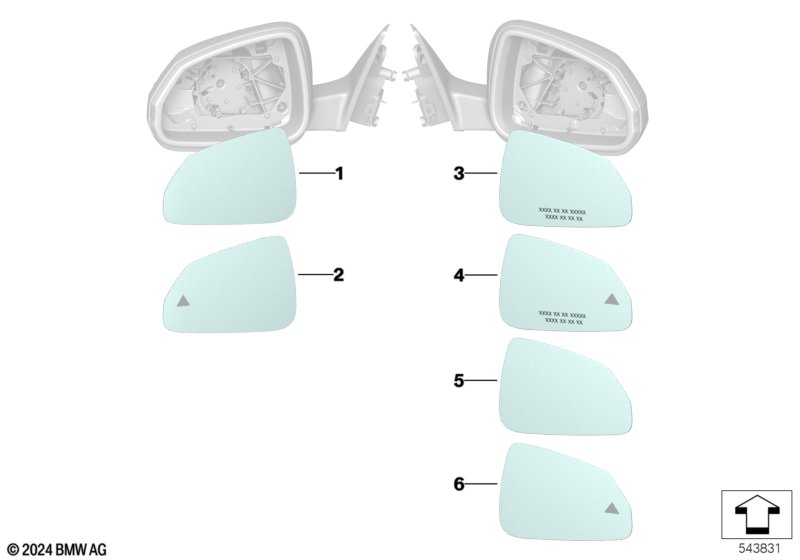 стекло зеркала