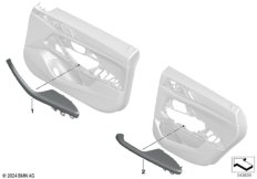 Обшивка двери Individual, доп. элементы