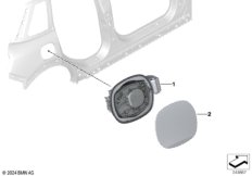 Заслонка заливного отверстия