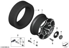 Колесо с л/с диском Styling 1034