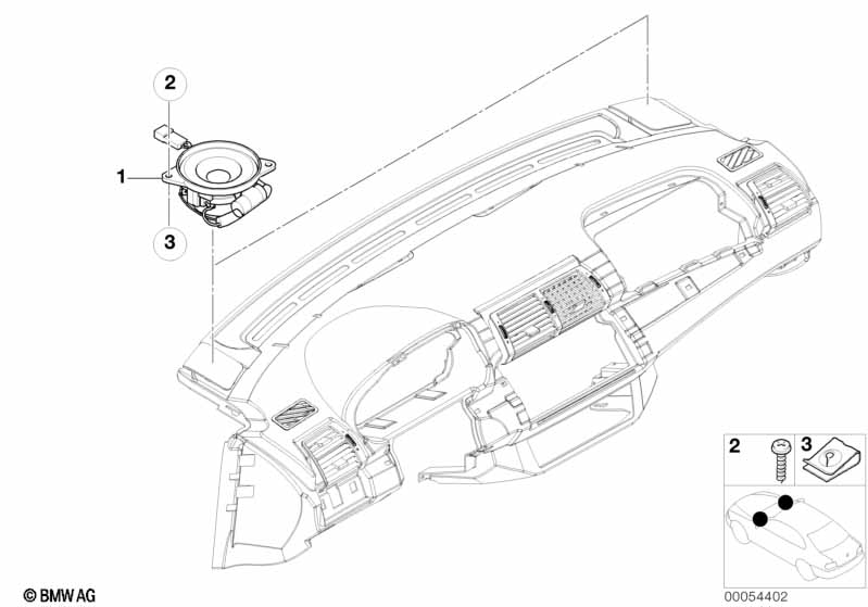 Динамик панели приборов