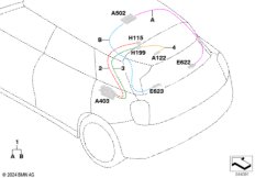 Рем.каб.осн.жгута проводов антенна/коакс