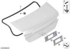 Багажная дверь, дополнительные элементы