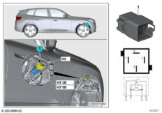 Реле электровентилятора 600/850 Вт K5