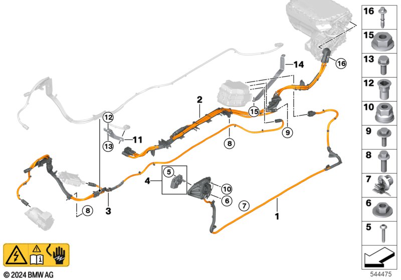 К-т высоков.пров., зарядное гнездо