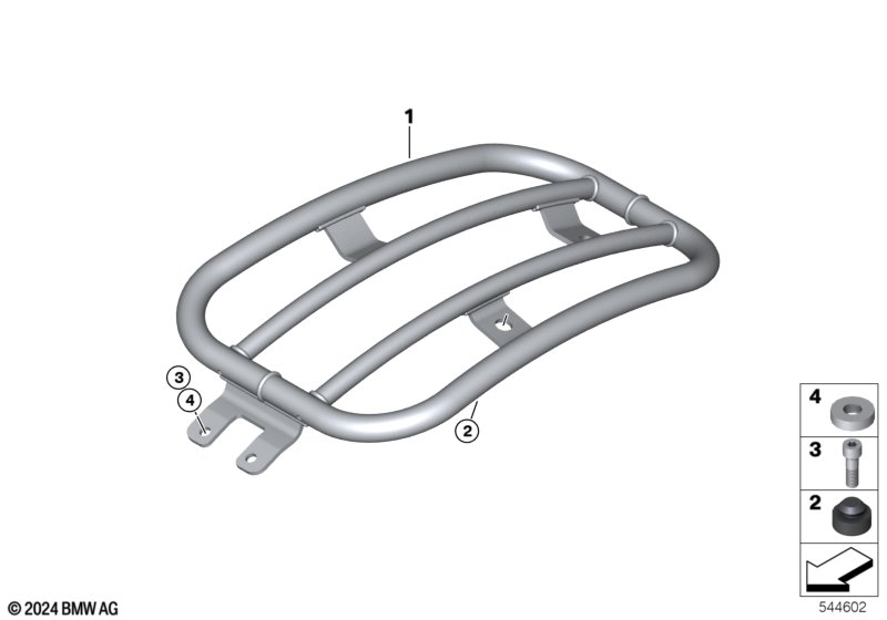 Дооснащение: багажник